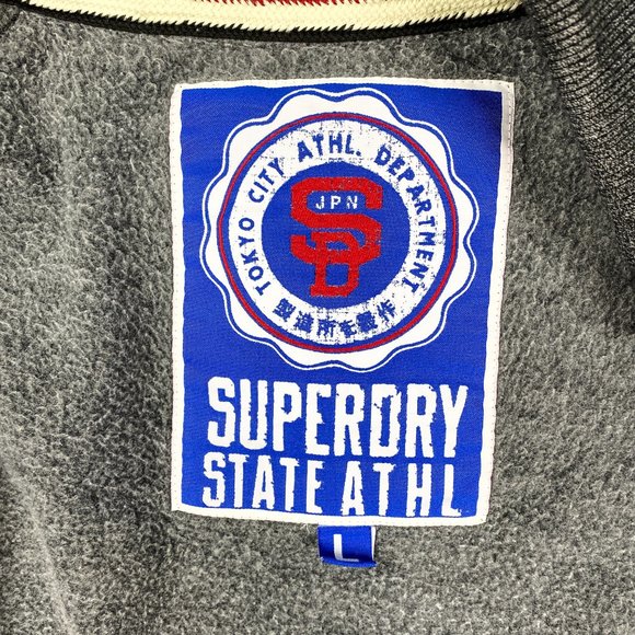 Superdry sports Track and field zip hoodie - Picture 4 of 4